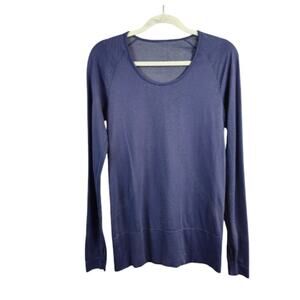 Lululemon Long Sleeve Tee Blue Estimated Size 6 or 8